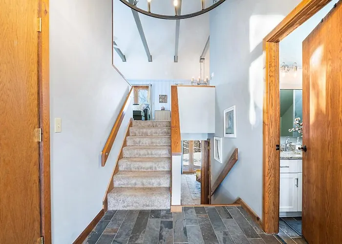 Hébergement de vacances The Glen - Luxe Escape, Sauna!, Hot Tub, Fire Pit, Games Galena